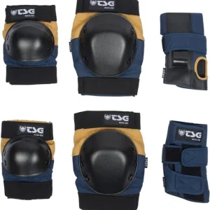 Geprüft TSG Basic Schoner Set Night Blue Dusk Yellow M