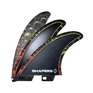 Abverkauf Shapers Fins Reef Heazlewood Medium CoreLite Tri-Fin Set Orange