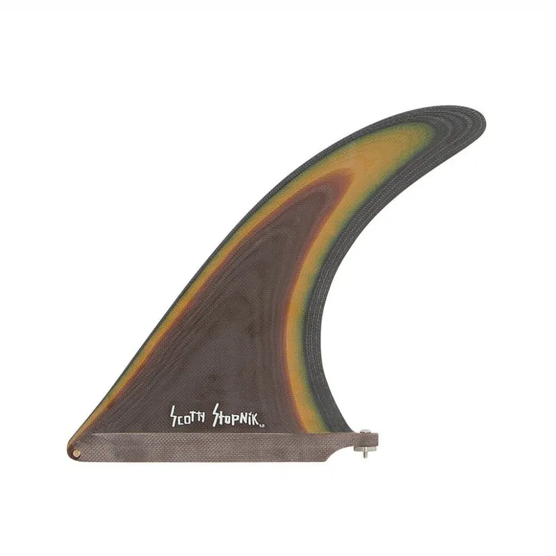 Preisknaller Captain Fin Scotty Stopnik 9.8" US-Box Longboardfinne Multicolor