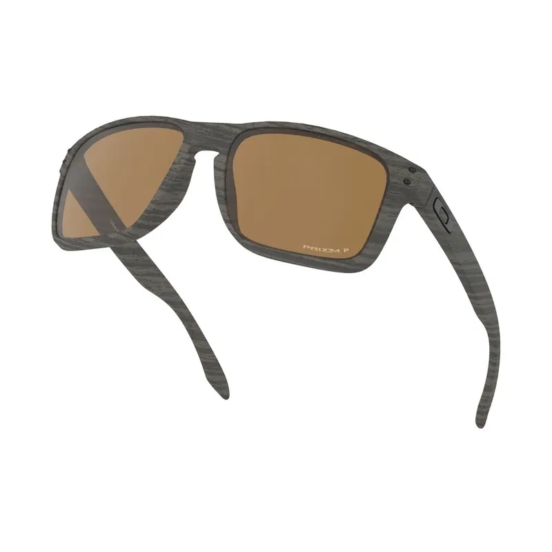 Wochenendangebot Oakley Holbrook XL Sonnenbrille Woodgrain Prizm Tungsten Polarized