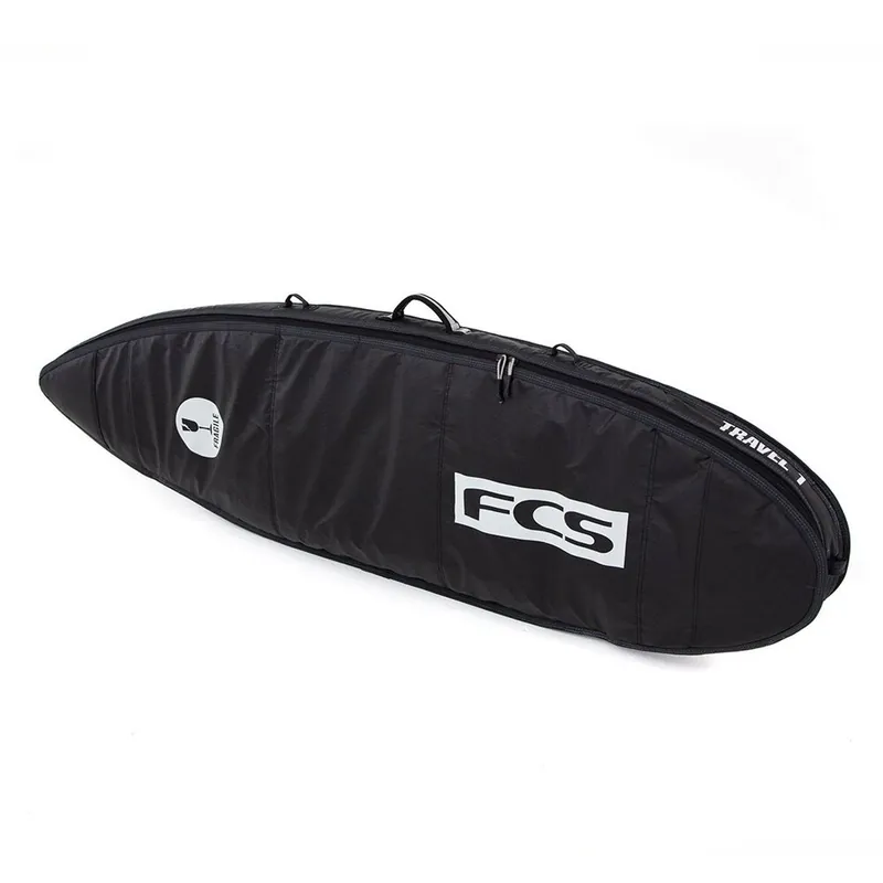 FCS Boardbag Travel 1 All Purpose Black/Grey Surfboard Cover 6.3 Angebot