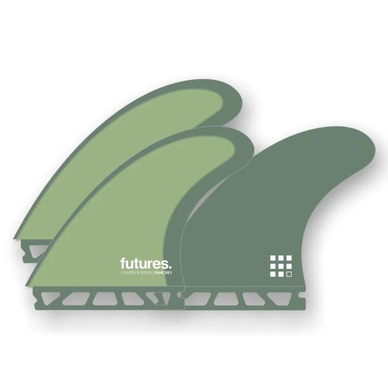 Garantierte Lieferung FUTURES Thruster Fin Set Pancho Sullivan Control