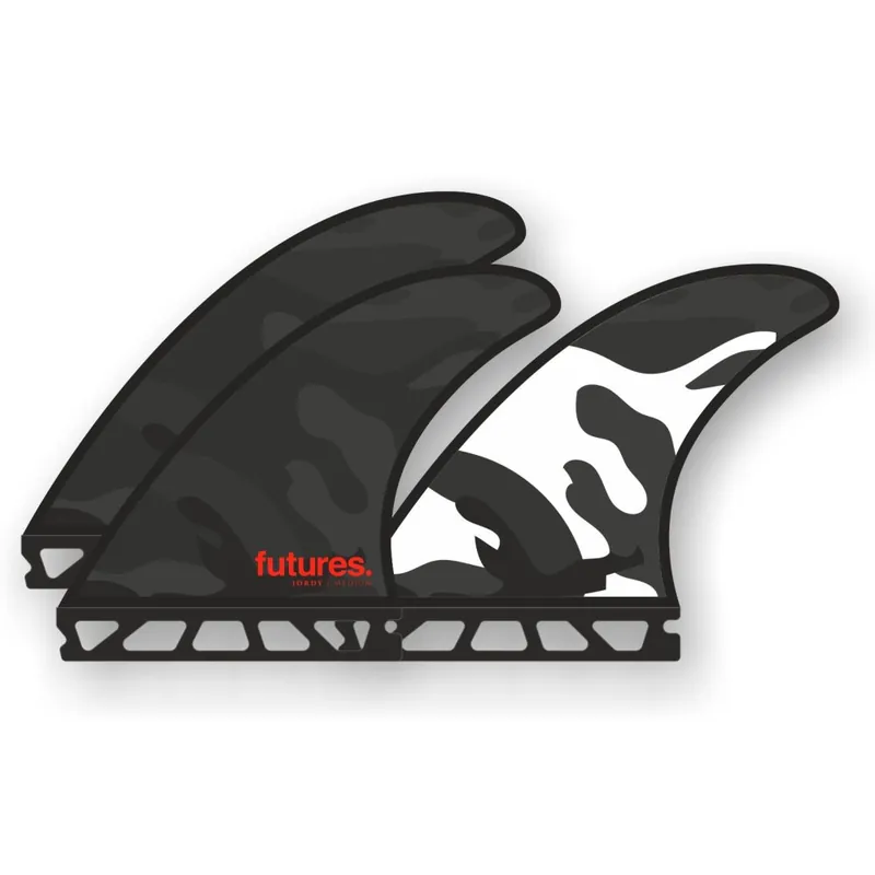 Neu Im Sortiment FUTURES Thruster Fin Set Jordy Smith L Honeycomb