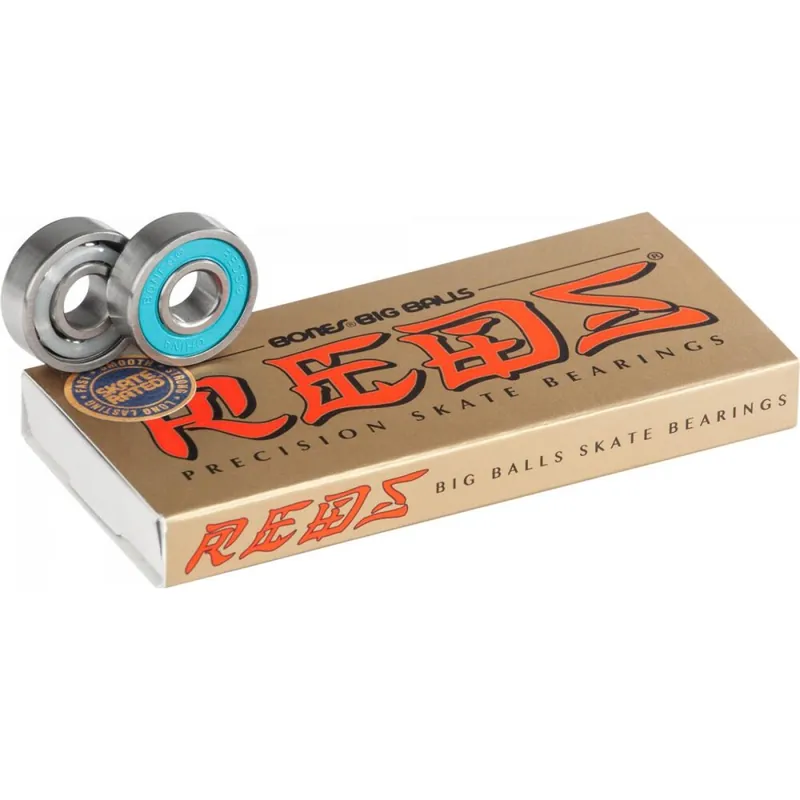 Versand Am Gleichen Tag Bones REDs BIG BALLs Longboard Bearings (Satz)