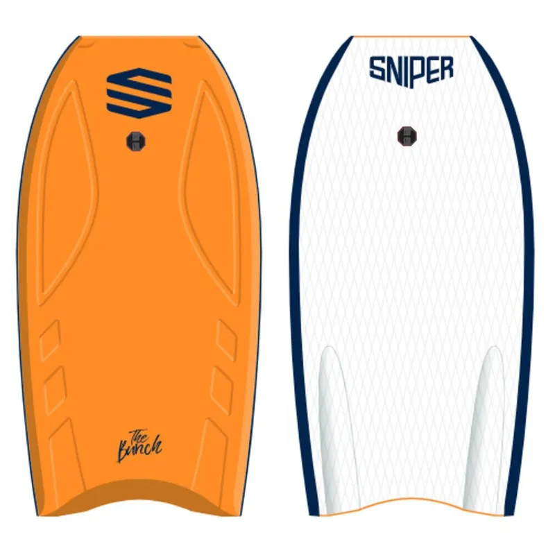 SNIPER Bodyboard BunchII EPS Stringer 38 Orange Schnäppchen