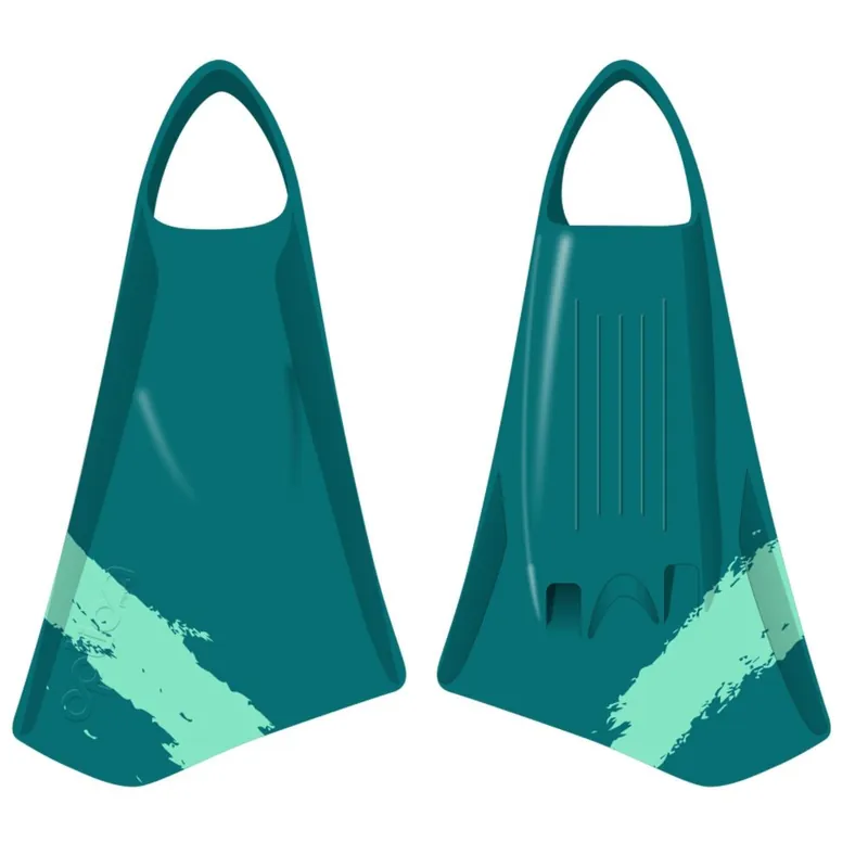Neu Bodyboard Flossen OPTION MK2 L 45-46 Teal Jade