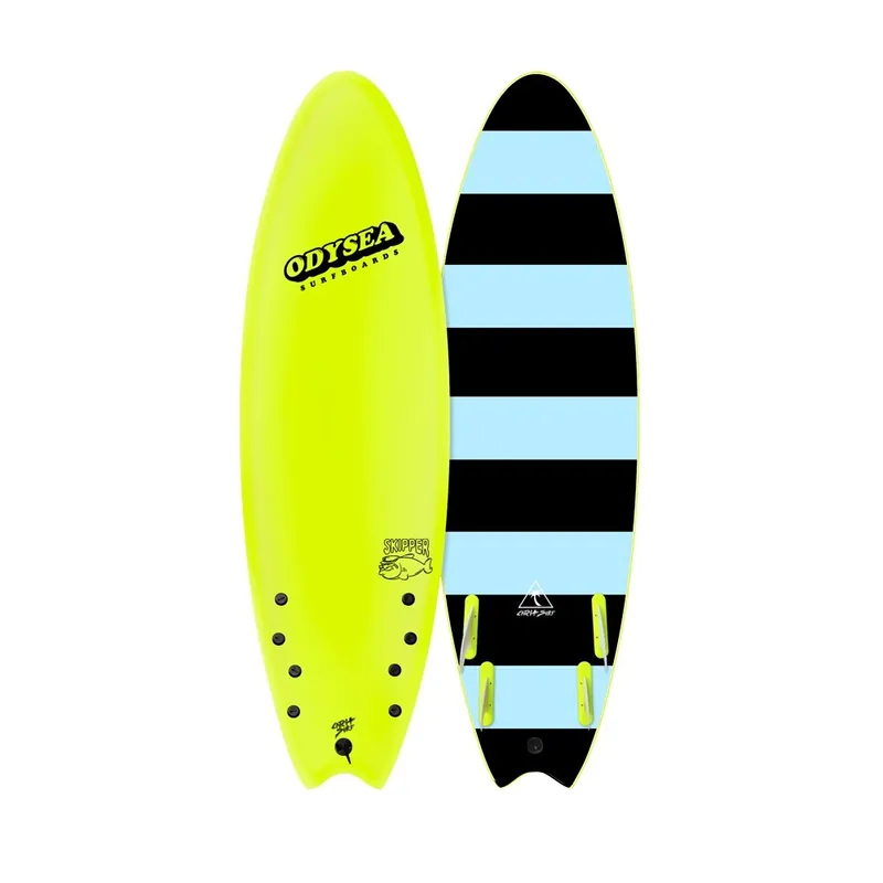 Catch Surf Odysea Skipper Quad 6'6'' Electric Lemon Preis Gesenkt