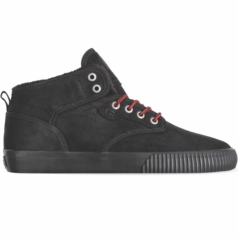 Neuheit Globe Schuh Motley Mid Black/Red/Fur US 8.5 (40,5)