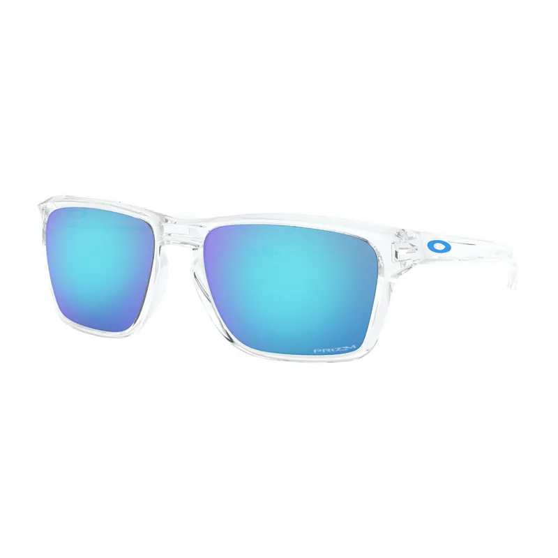 Highlight Oakley Sylas Sonnenbrille Polished Clear Prizm Sapphire Iridium
