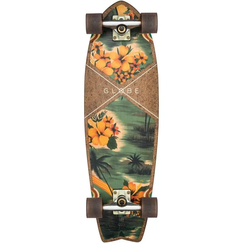 Garantierte Lieferung Globe Sun City 30" Longboard Komplettboard Coconut/Hawaiian