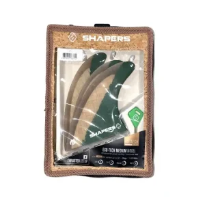 Shapers Fins Eco Tech Medium Tri-Fin Set Meistverkauft