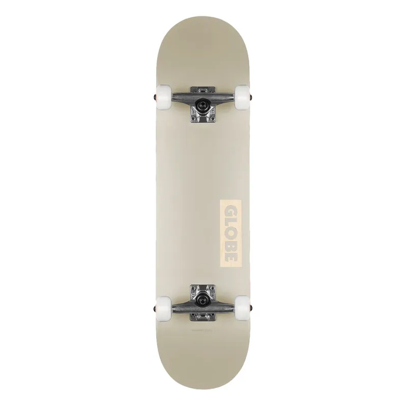 Globe Goodstock Complete 8,0" Komplettboard Skateboard White Markenware