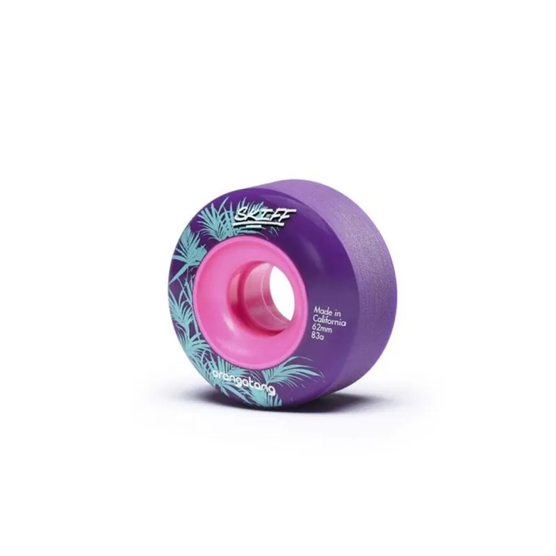 Orangatang Skiff Wheels (4er Set) 62mm/83a Purple Letzte Chance