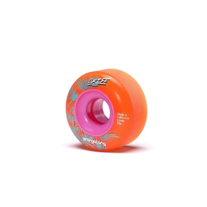 Orangatang Skiff Wheels (4er Set) 62mm/80a Orange Neu