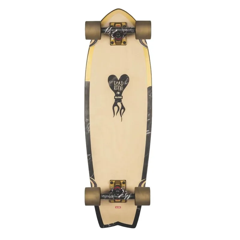 Globe Sun City 30" Longboard Komplettboard Gold Marble Echt