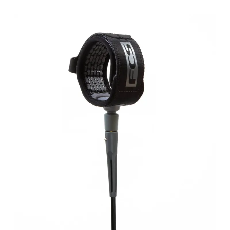 FCS Surfboard All Round Essential Leash 8'0" Black/Grey Nur Heute