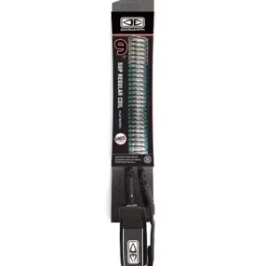 Saisonangebot Ocean & Earth SUP Spiral Knee Leash 8mm 9'0" Black