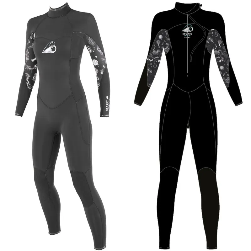 Solange Der Vorrat Reicht Soöruz Divine 5/4/3 BZ Frauen Neoprenanzug Black 2021 L (12)