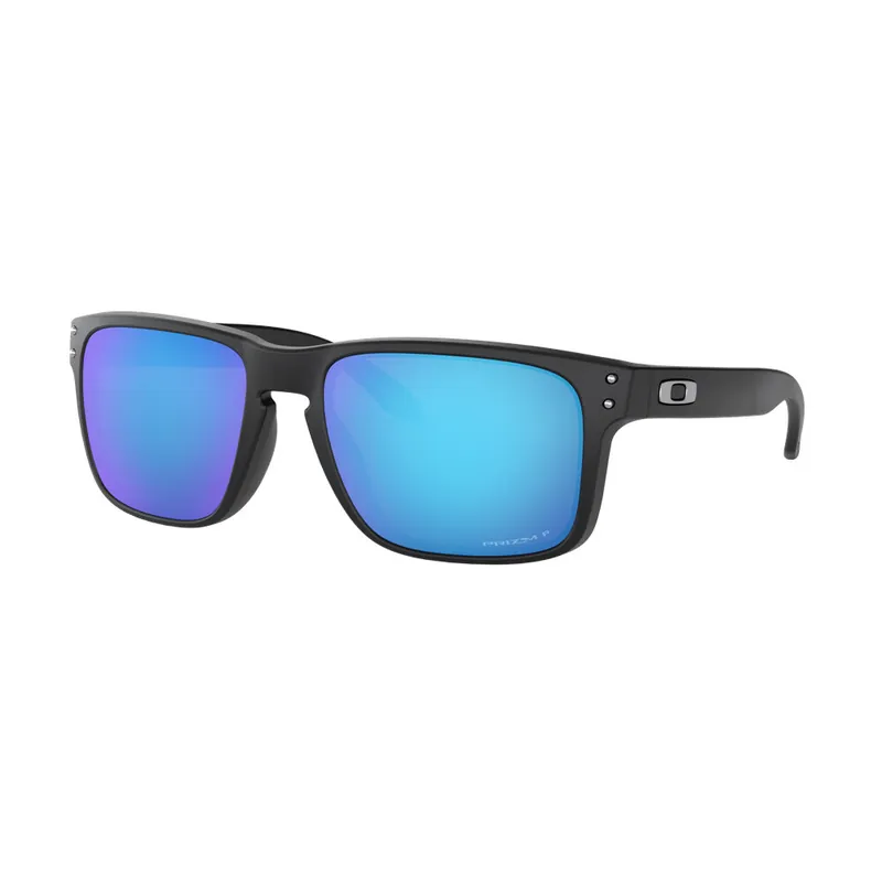 Echt Oakley Holbrook Matte Black Prizm Sapphire Polarized Sonnenbrille