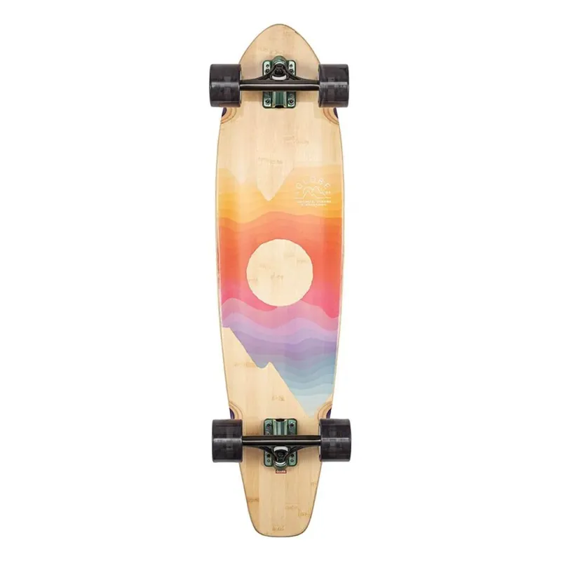 Schnäppchen Globe Arcadia Longboard Komplettboard Bamboo Mountains