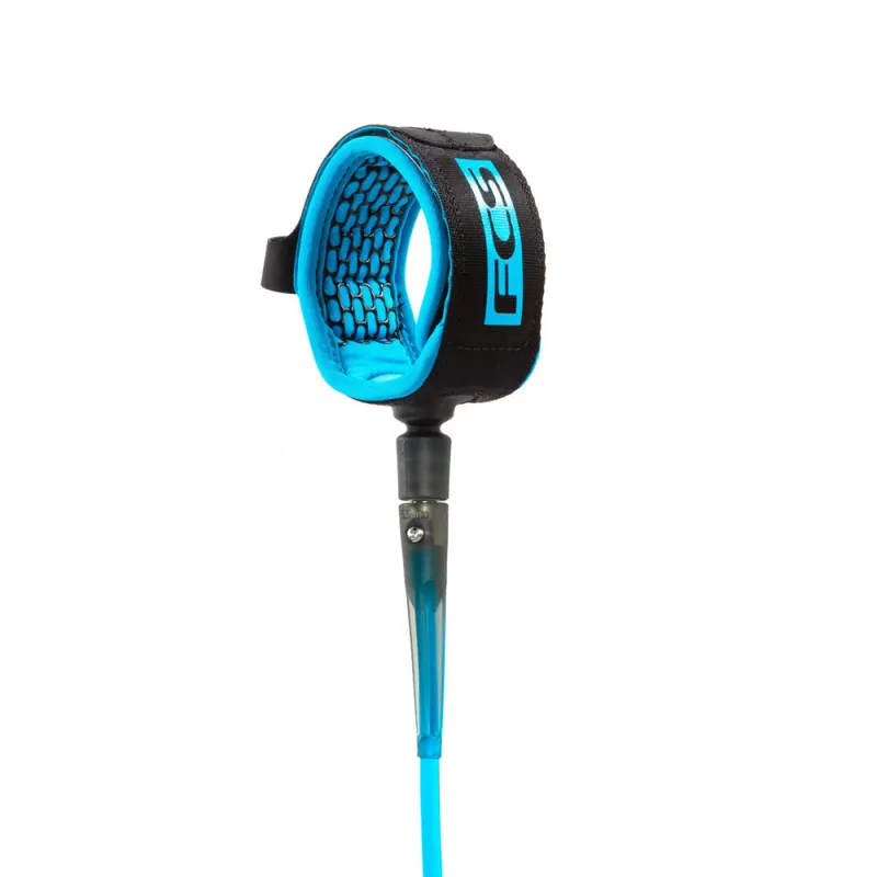 Direktkauf FCS Surfboard Comp Essential Series Leash 5'0" Blue/Black