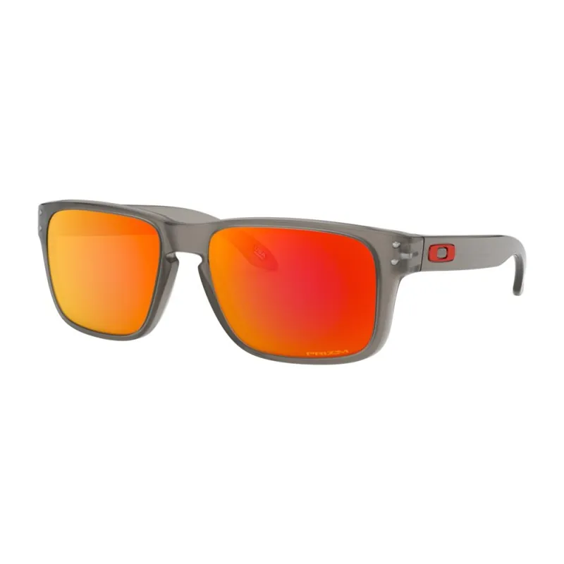 Meistverkauft Oakley Holbrook XS Youth Fit Sonnenbrille Matte Grey Prizm Ruby