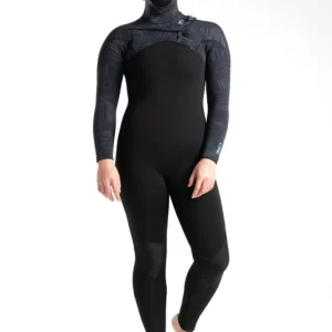 Top-Preis C-Skins ReWired Hooded Women Steamer 6/5/4 Neoprenanzug Black L (US10 / UK12)