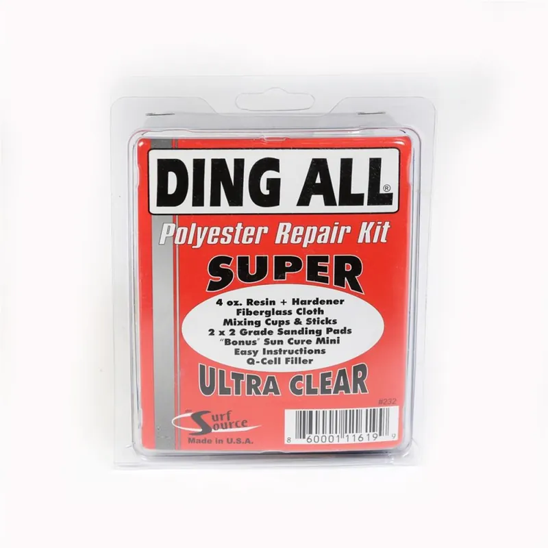 Super-Preis Ding All Polyester Repair Kit Super Ultra Clear