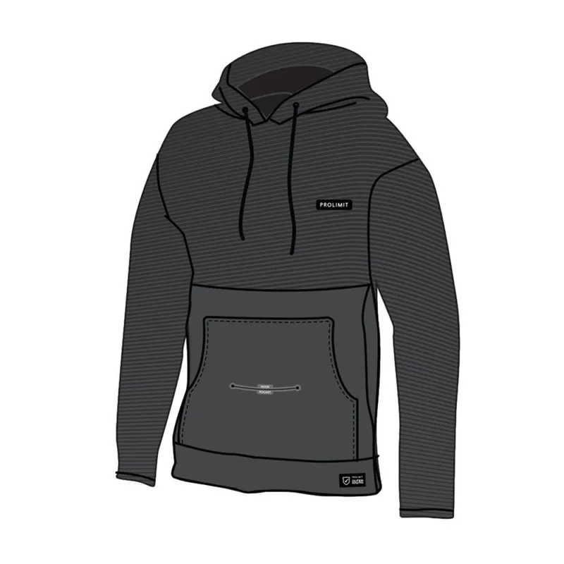 Top-Preis Prolimit Neoprene Hoodie Predator Black Grey M