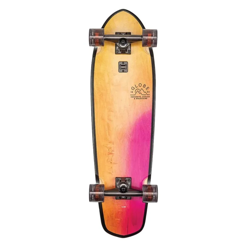 Highlight Globe BIG BLAZER 32" Longboard Komplettboard Washed Yellow