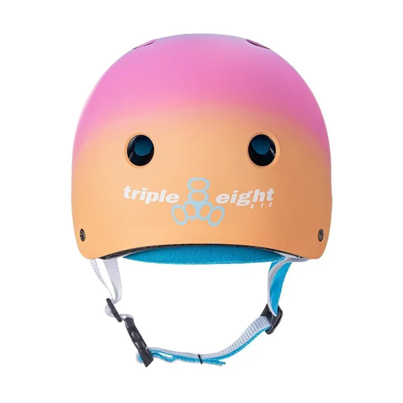 Triple 8 Certified Sweatsaver verstellbarer Skatehelm Sunset L/XL (57-60cm) Sofort Bestellen