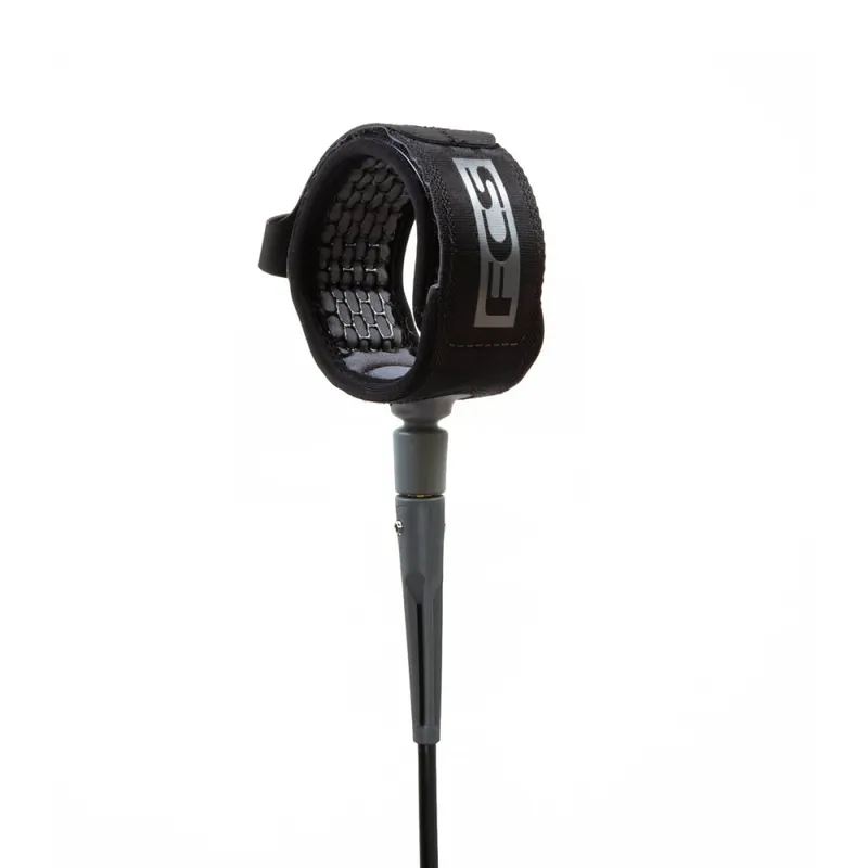 Direktkauf FCS Surfboard Comp Essential Series Leash 6'0" Black/Grey