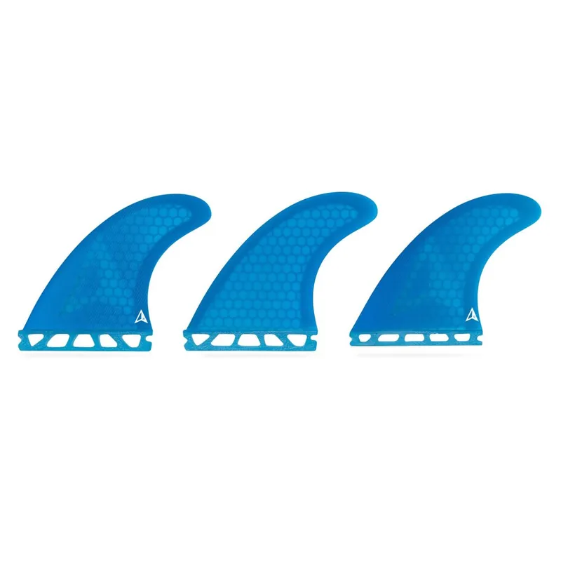 ROAM Thruster Fin Set Allround Med one tab Blau Neu
