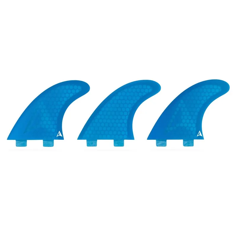 Ausverkauf ROAM Thruster Fin Set Allround Large two tab Blau