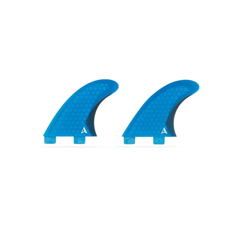 Begrenztes Angebot ROAM Quad Rear Fin Set Medium two tab Blau