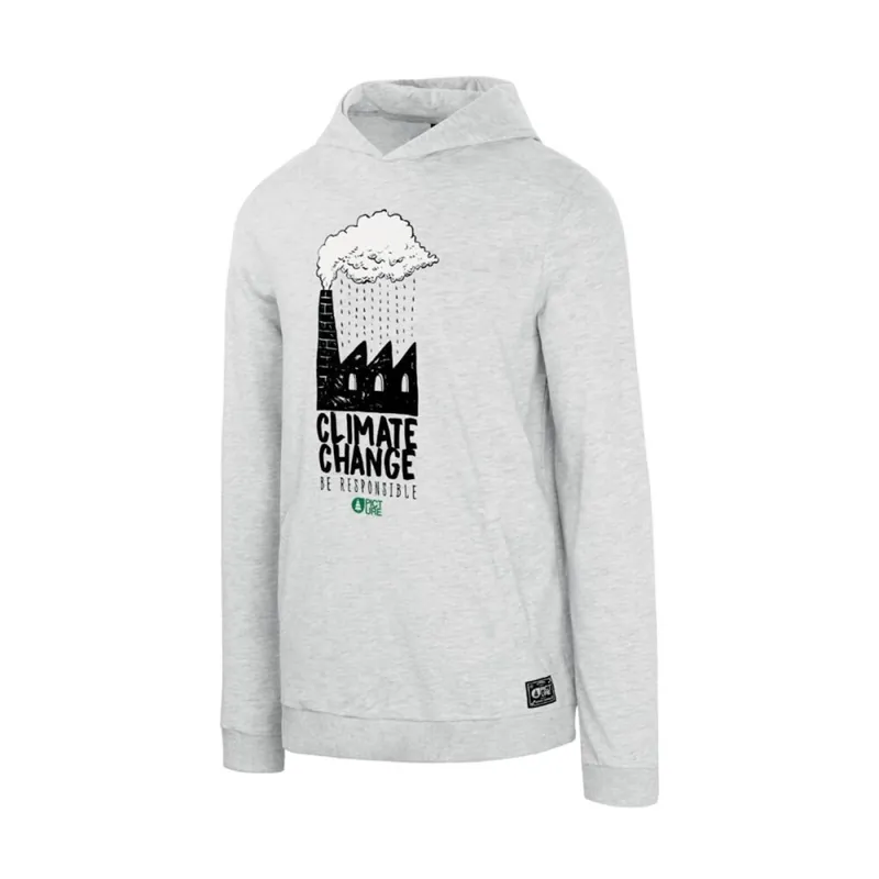 Solange Der Vorrat Reicht Picture Clothing Ventura Hoodie Light Grey Melange L