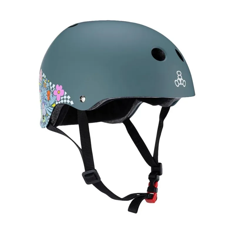 Triple 8 Lizzie Armanto Sweatsaver verstellbarer Skatehelm Grau S/M (53-57cm) Jetzt Bestellen