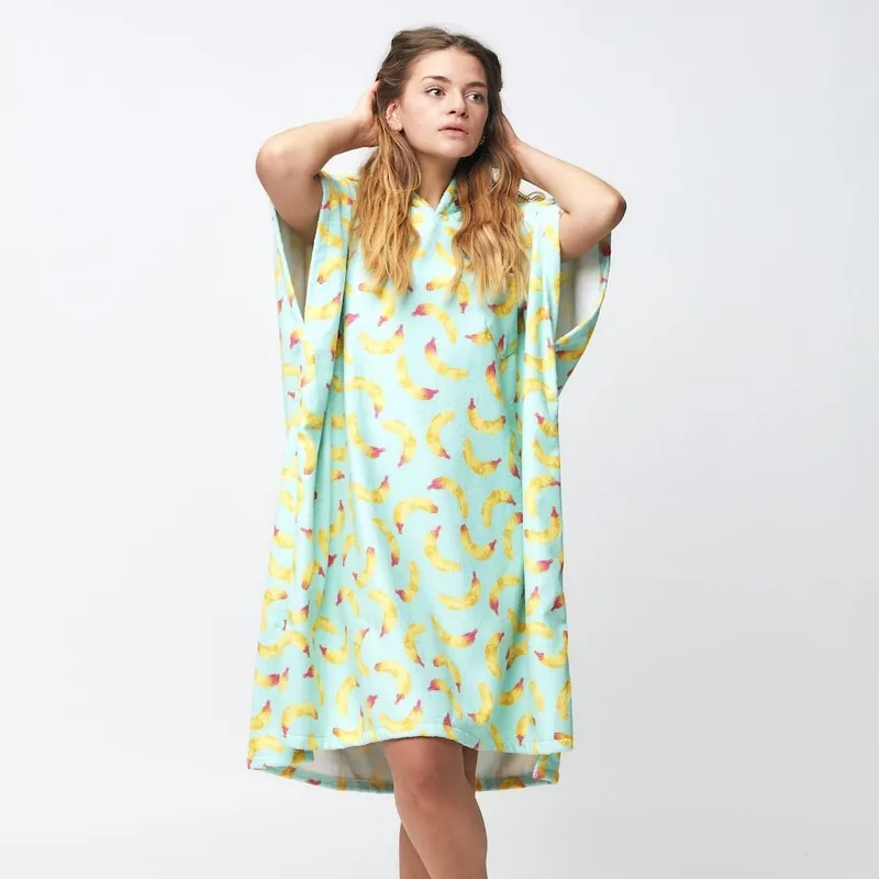 Meistverkauft After Poncho Banana Stains Sky Blue