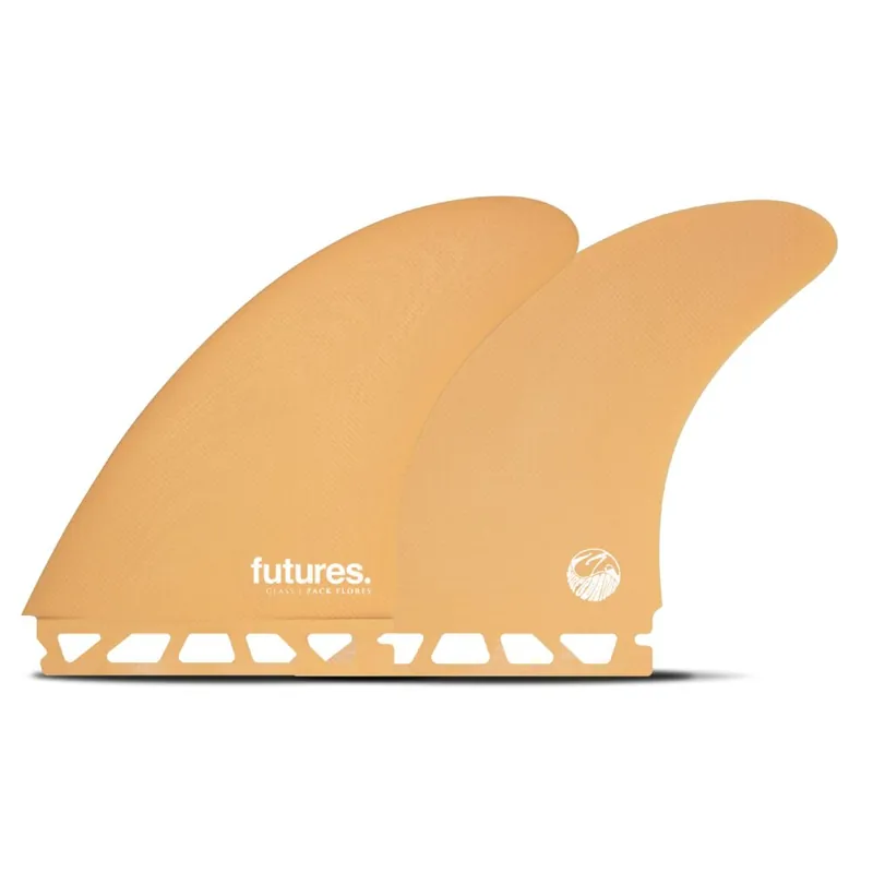 Sale FUTURES Twin Fin Set Zack Flores fiberglass Orange