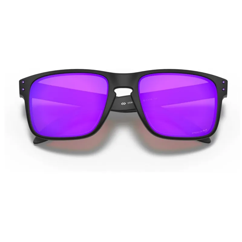 Oakley HOLBROOK Sonnenbrille Matte Black Prizm Violet Direktkauf