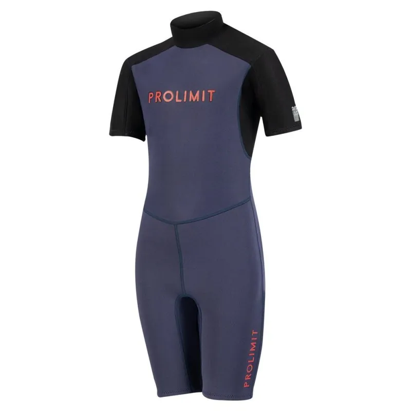 Prolimit Fusion Grommet Shorty 2/2 Neoprenanzug Blue Red M (133-141) Neu Im Sortiment