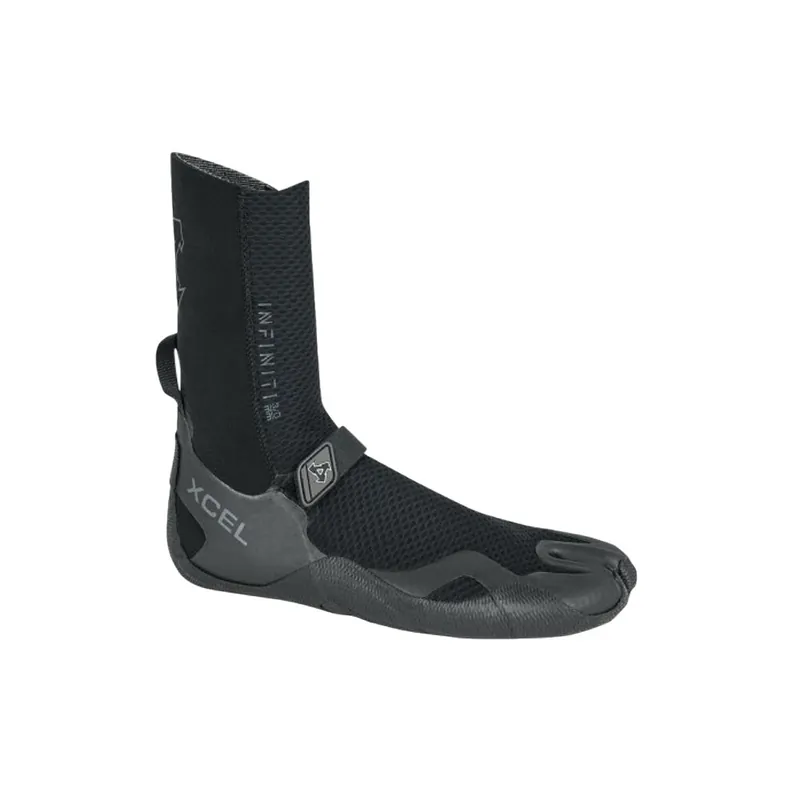 Xcel Infiniti Split Toe Boot 3mm Neoprenschuh 2021 Black 47 (US 13) Preisreduziert