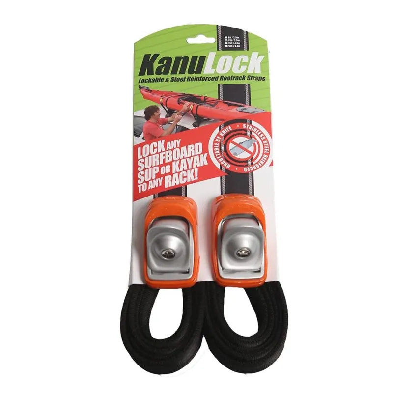 Must-Have Kanulock Lockable Tiedown Set 3.3m / 11Ft