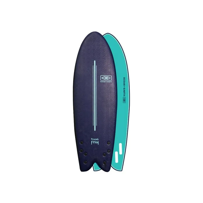 Ocean & Earth Flying Ezi Rider 5'8" Quad Fish Midnight Neuheit
