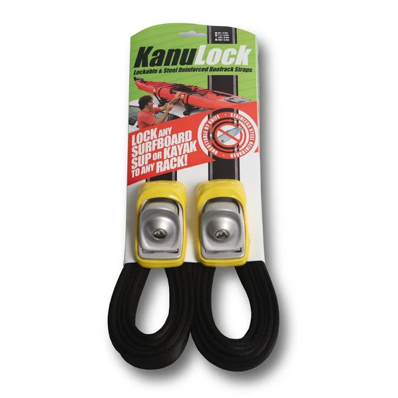 Kanulock Lockable Tiedown Set 4.0m / 13Ft Abverkauf