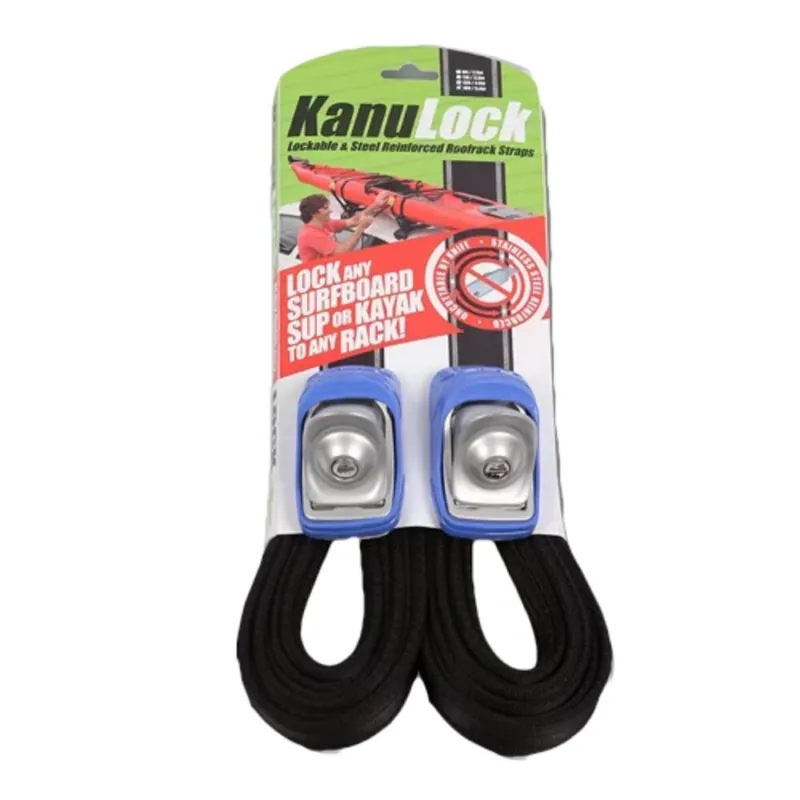 Echt Kanulock Lockable Tiedown Set 5.4m / 18Ft