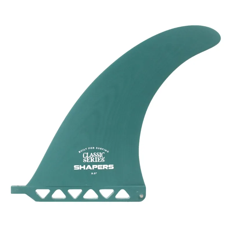 Shapers Fins 9" Classic Long Seafoam Direktkauf