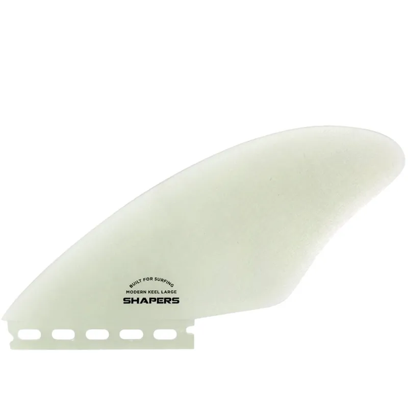 Shapers Fins Modern Twin Keel Clear Single Angebot