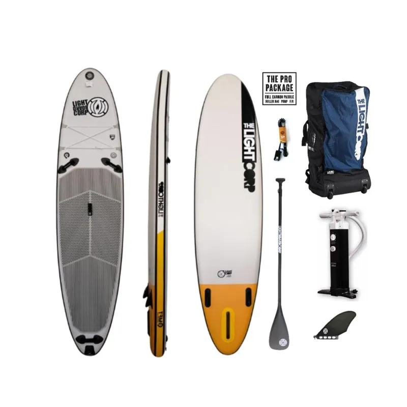 Light I-Sup MFT Platinum Freeride Allround Set 3L 11'4 x 32" Grey Echt