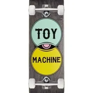 Zertifiziert Toy-Machine Complete Board Skateboard Venndiagram Natural 7.75"